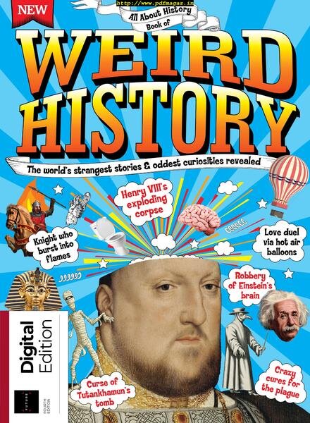 All About History – Book of Weird History – October 2019 Cover