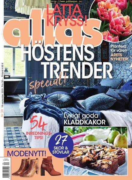 Allas – 19 september 2019 Cover