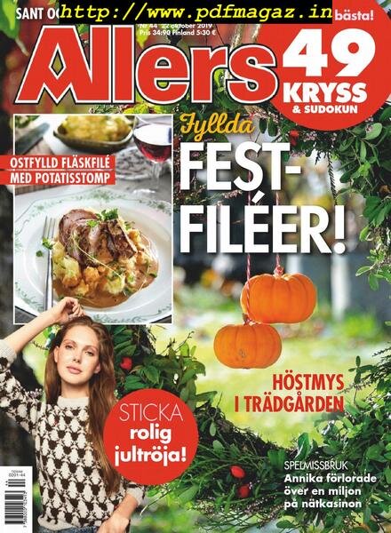 Allers – 22 oktober 2019 Cover