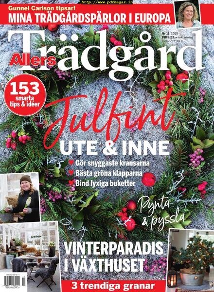 Allers Tradgard – 17 oktober 2019 Cover
