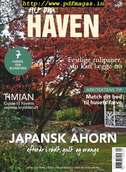 Alt om haven – oktober 2019 Cover