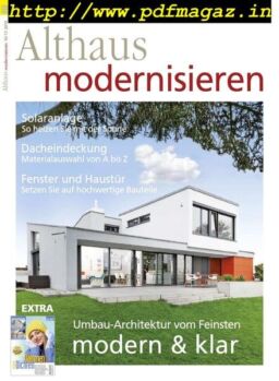 Althaus Modernisieren – September 2019