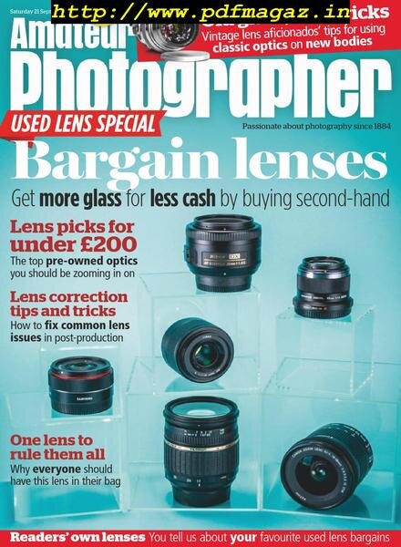 Amateur Photographer – 27 September 2019 Cover