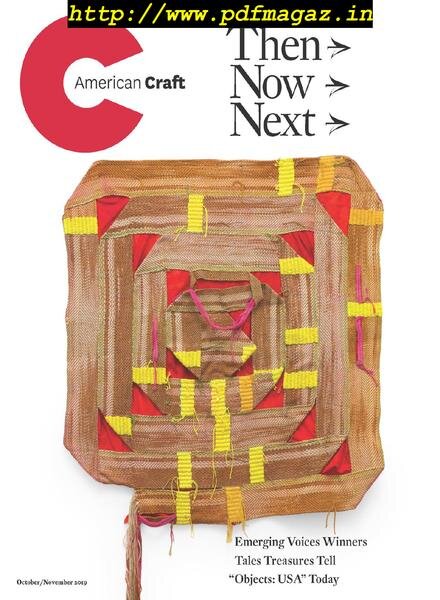 American Craft – October 2019 Cover