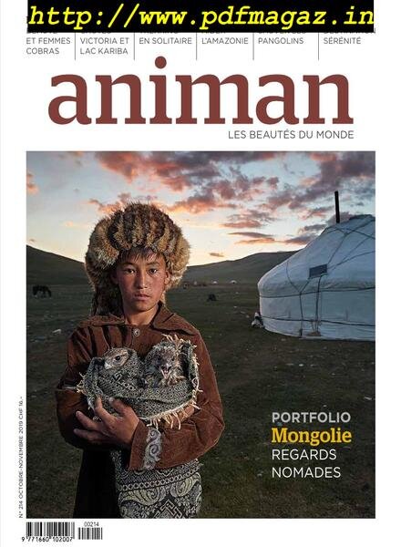 Animan – octobre 2019 Cover