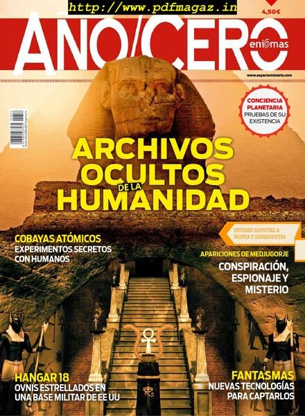 Ano-Cero – noviembre 2019 Cover