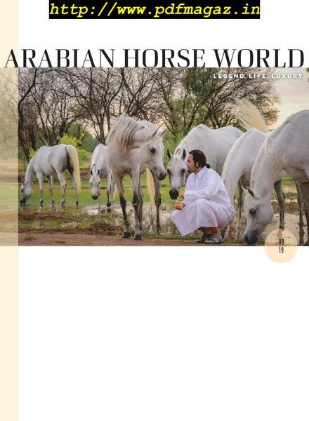 Arabian Horse World – September 2019 Cover