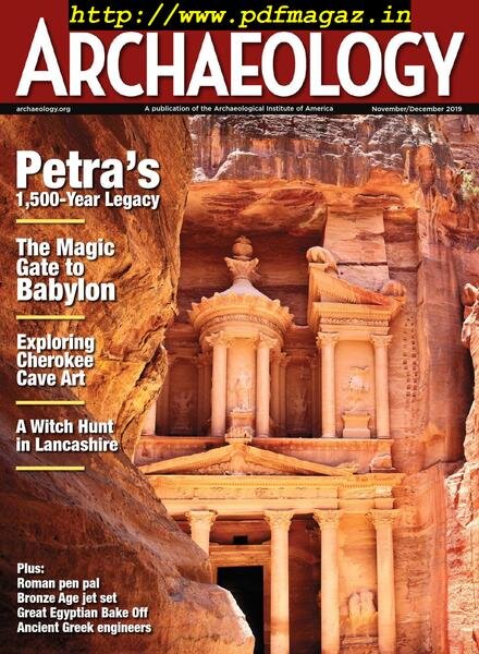Archaeology – November-December 2019 Cover