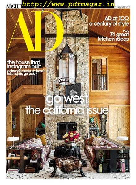 Architectural Digest USA – November 2019 Cover