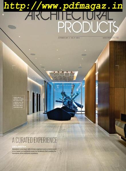Architectural Products – October 2019 Cover