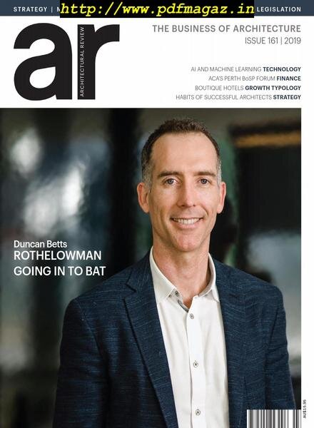 Architectural Review Asia Pacific – August-September 2019 Cover
