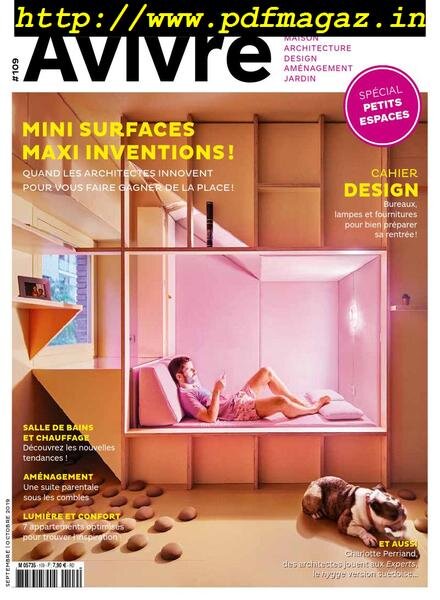 Architectures a vivre – aout 2019 Cover