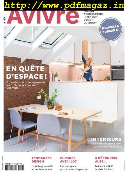 Architectures a vivre – octobre 2019 Cover