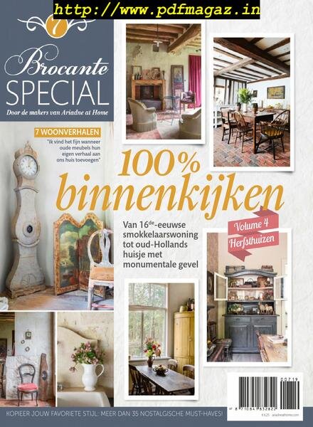 Ariadne at Home Brocante – november 2019 Cover
