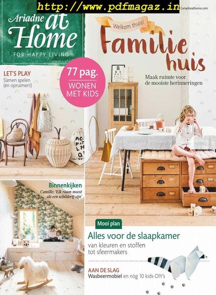 Ariadne at Home – september 2019 Cover
