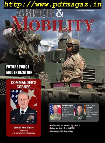 Armor & Mobility – October 2019 Cover