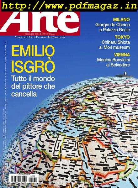Arte – Settembre 2019 Cover