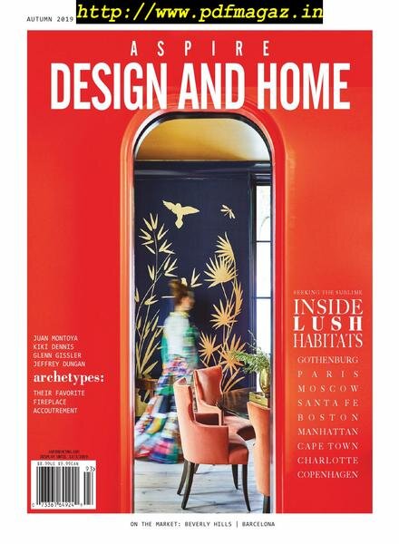 Aspire Design And Home – August 2019 Cover
