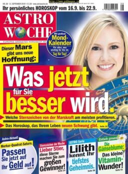 Astrowoche – 11. September 2019