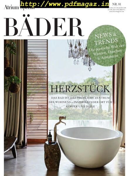 Atrium Germany Spezial Bader – N 81, 2019 Cover
