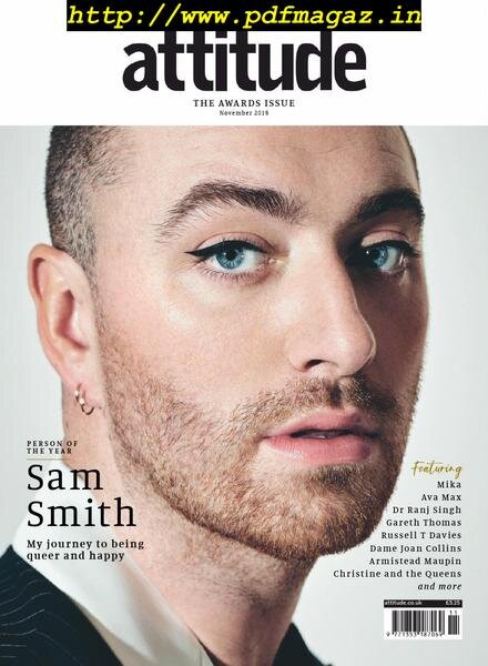 Attitude Magazine – November 2019 Cover
