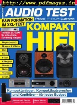 Audio Test – Oktober 2019