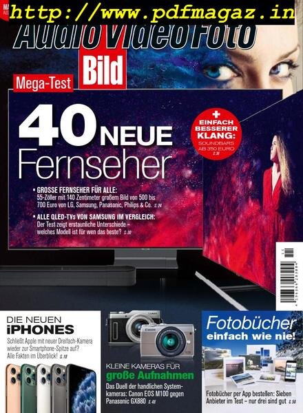Audio Video Foto Bild – Oktober 2019 Cover