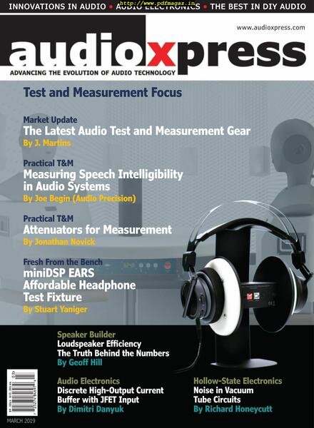 audioXpress – March 2019 Cover