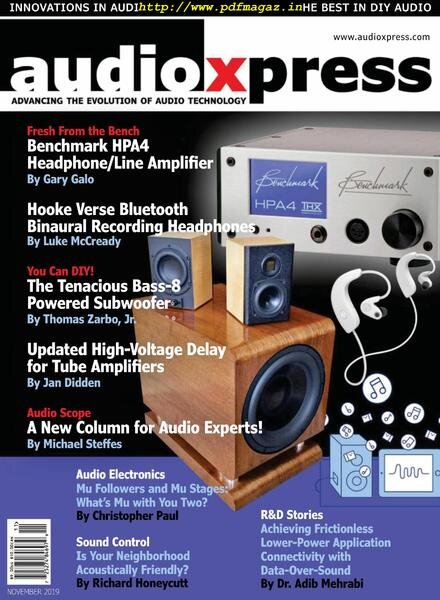 audioXpress – November 2019 Cover