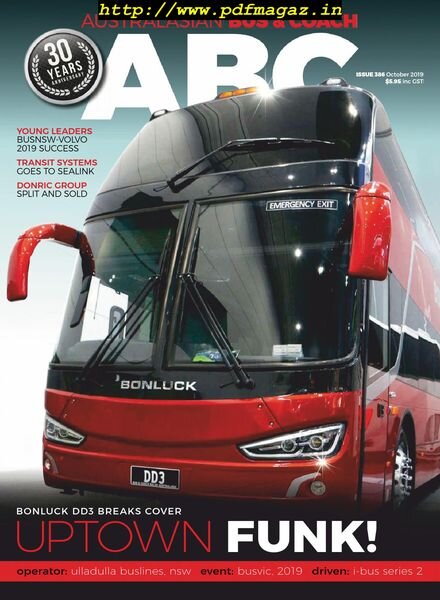 Australasian Bus & Coach – October 2019 Cover