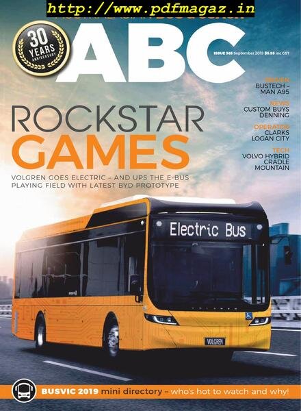 Australasian Bus & Coach – September 2019 Cover