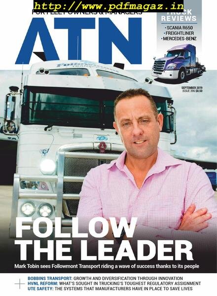 Australasian Transport News (ATN) – September 2019 Cover