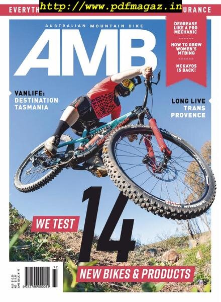 Australian Mountain Bike – August 2019 Cover