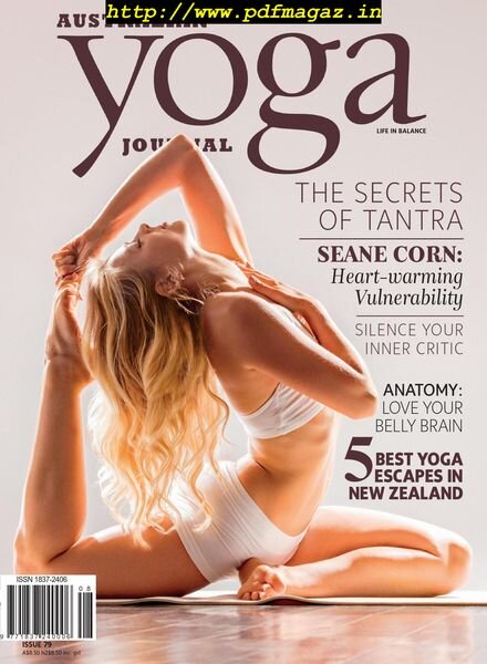 Australian Yoga Journal – November 2019 Cover