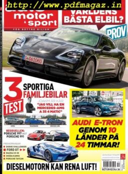 Auto Motor & Sport Sverige – 05 september 2019