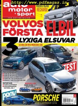 Auto Motor & Sport Sverige – 31 oktober 2019