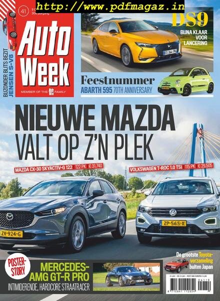 AutoWeek Netherlands – 09 oktober 2019 Cover