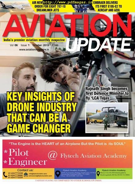 Aviation Update – October 2019 Cover
