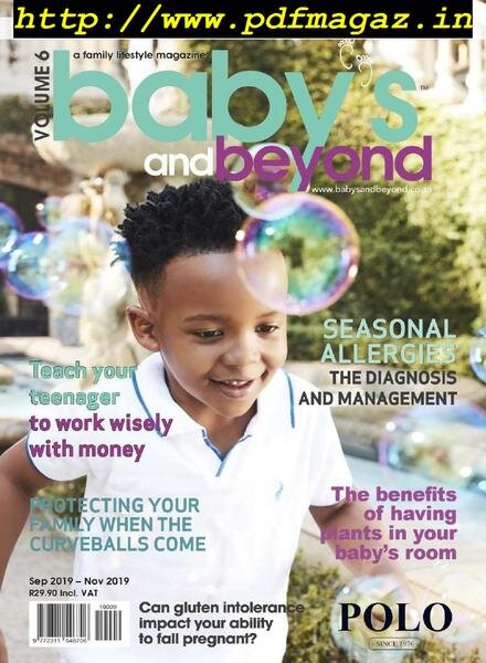 Baby’s and Beyond – September-November 2019 Cover