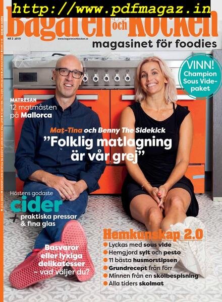 Bagaren och Kocken – september 2019 Cover