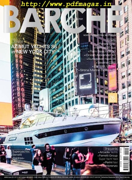 Barche Magazine – Settembre 2019 Cover