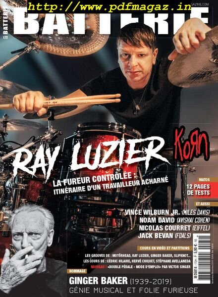 Batterie Magazine – decembre-janvier 2019 Cover