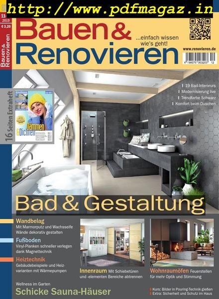 Bauen & Renovieren – Oktober 2019 Cover