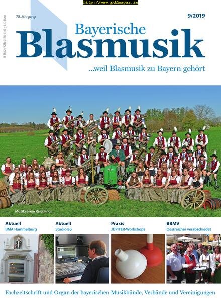 Bayerische Blasmusik – September 2019 Cover