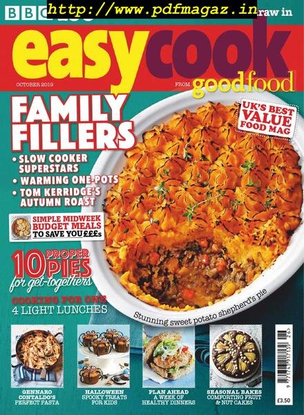 BBC Easy Cook UK – October 2019 Cover