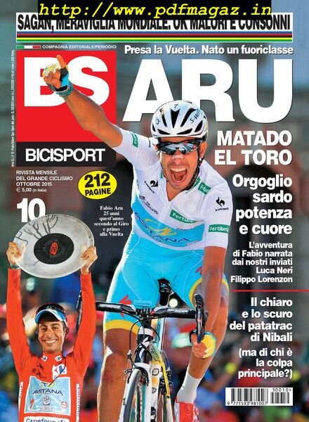 Bicisport – Ottobre 2015 Cover