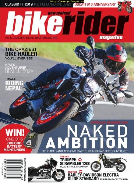 Bike Rider – November 2019 Cover
