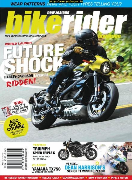 Bike Rider – October 2019 Cover