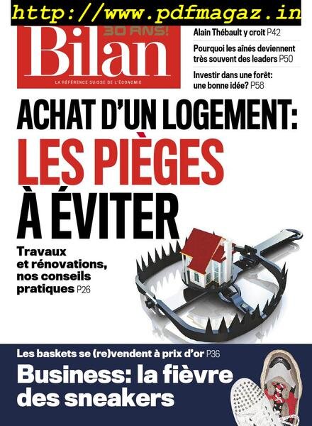Bilan – 21 Aout 2019 Cover