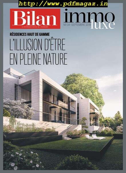 Bilan Immoluxe – Septembre 2019 Cover